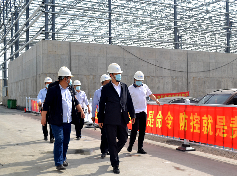 公司黨委副書記、總經(jīng)理張俊到新途公司調(diào)研指導工作