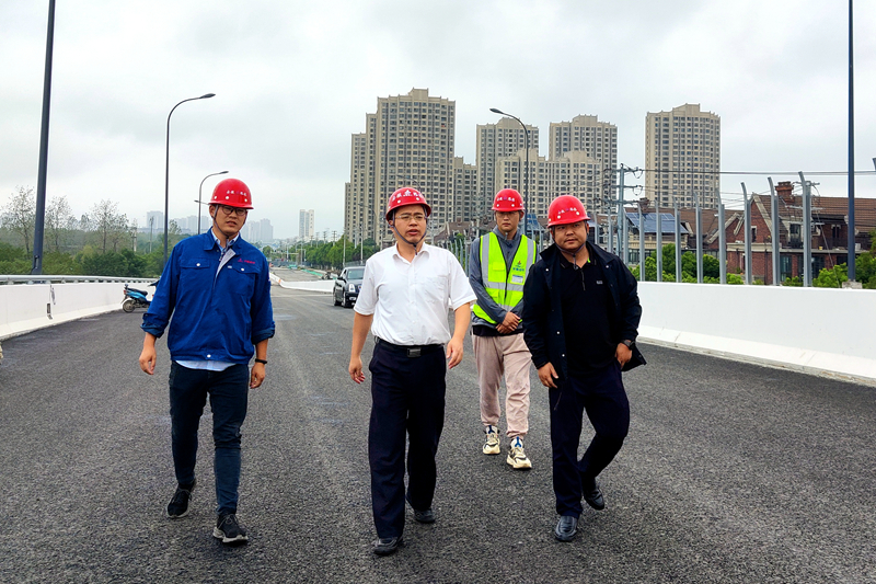 公司黨委書記、董事長錢申春調(diào)研西二環(huán)項目建設(shè)推進(jìn)工作2